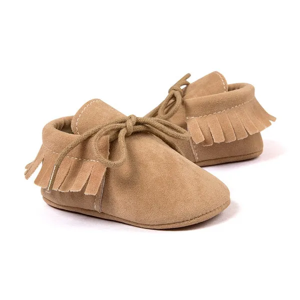 2016 new Spring/Autumn brand Romirus lace-up Pu leather Baby Moccasins shoes infant suede boots first walkers Newborn baby shoes