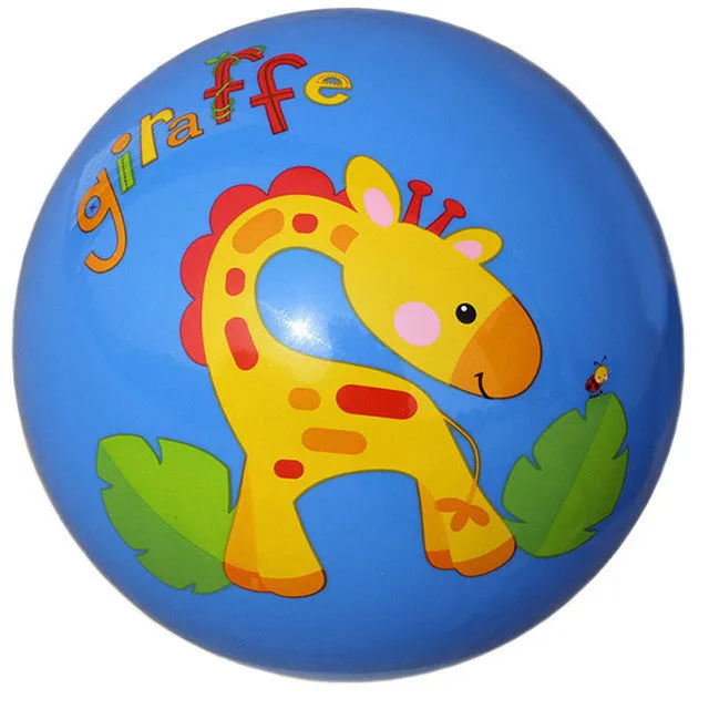 22cm Inflatable Bouncing Ball Sport Toy Colorful Cartoon Animal thicker Ball Educational Toys for Children gift