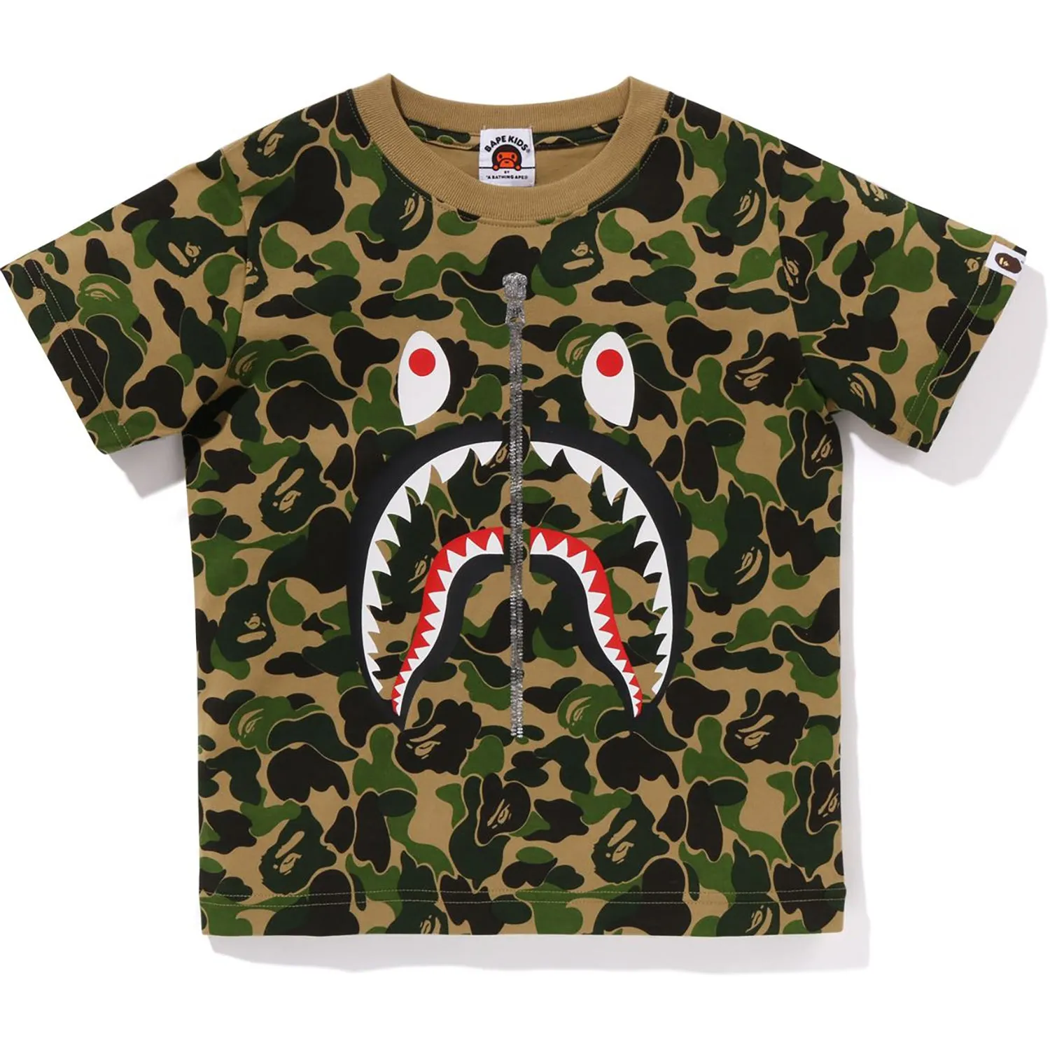 ABC CAMO SHARK TEE KIDS