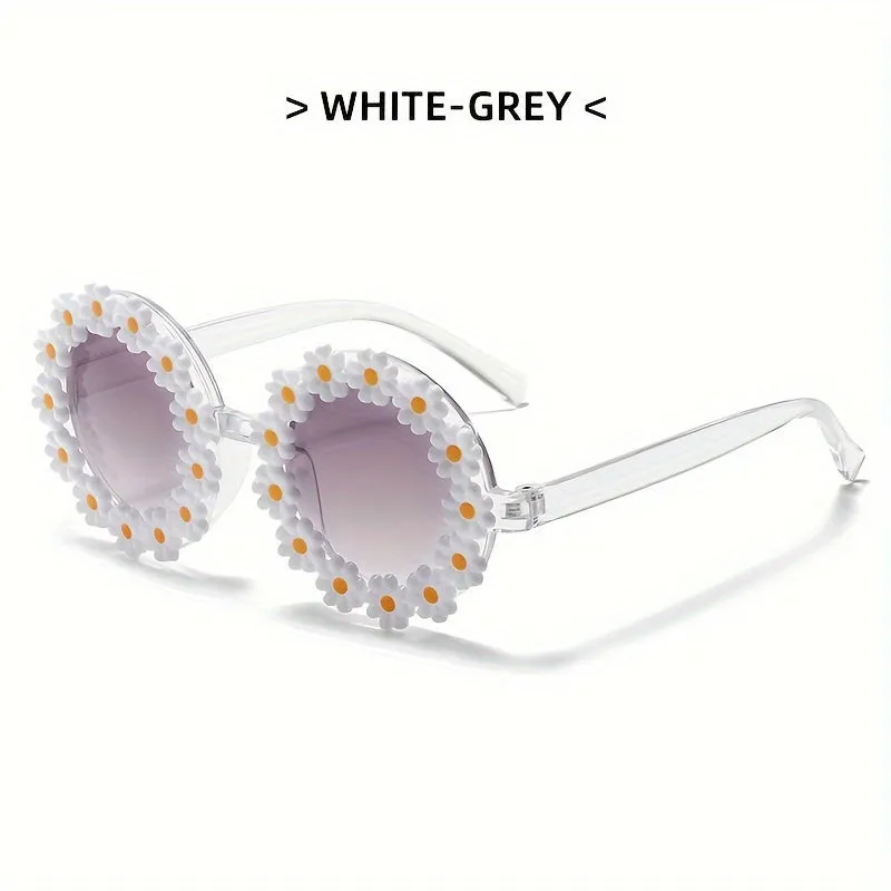 Adorable Daisy Charms Sunglasses Perfect Kids Party Accessories