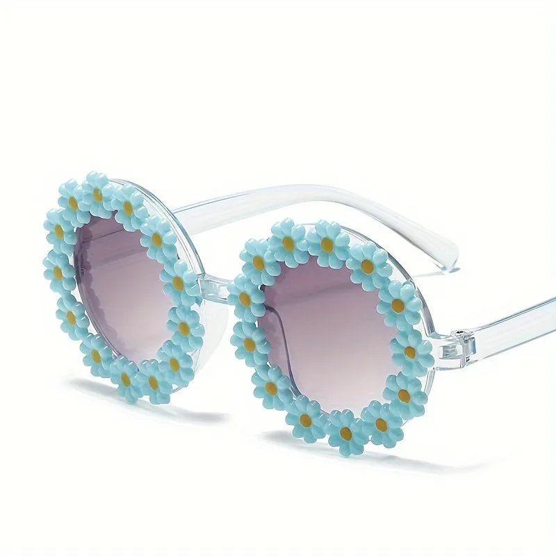 Adorable Daisy Charms Sunglasses Perfect Kids Party Accessories