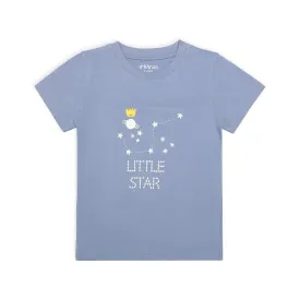 Baby Boy Glow In The Dark Galaxy Print T-shirt