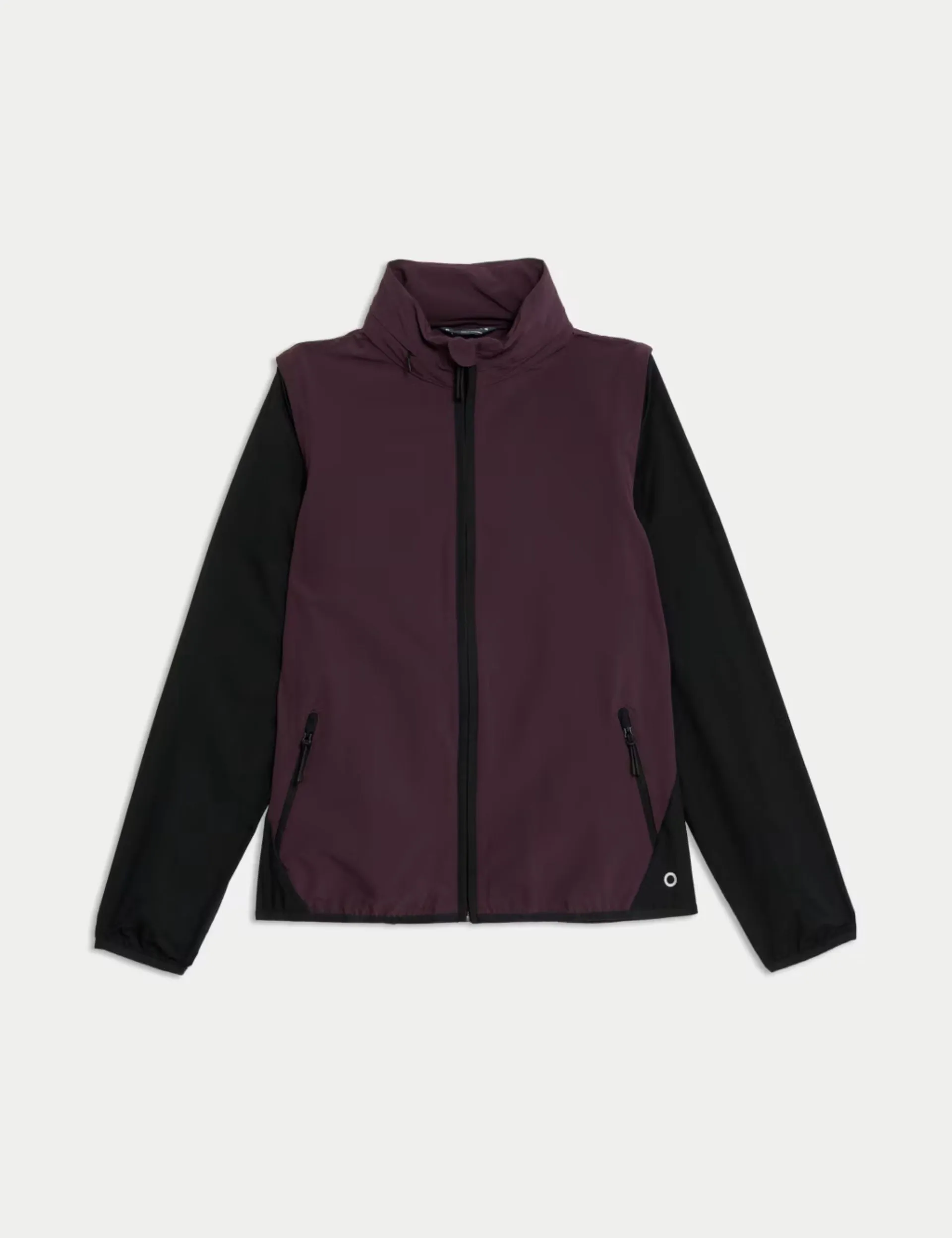 Convertible Sports Jacket with Stormwear - Blackberry