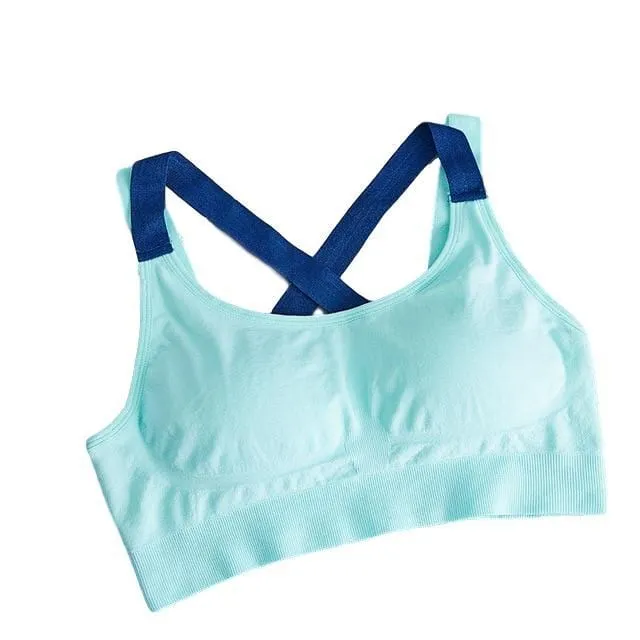 Cross Strap Sports Bra