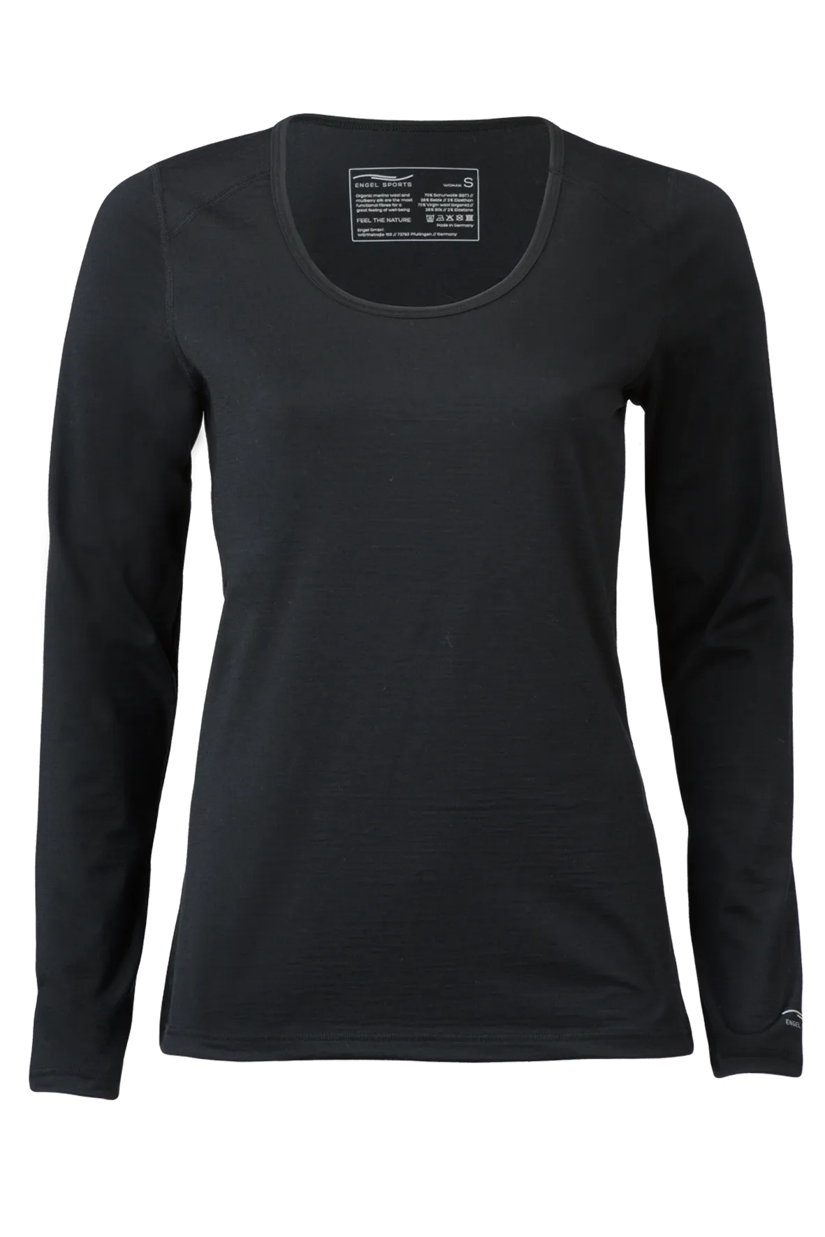 Engel Women's Eco Sport Long Sleeve Shirt, Wool/Silk - Sale - 30% off