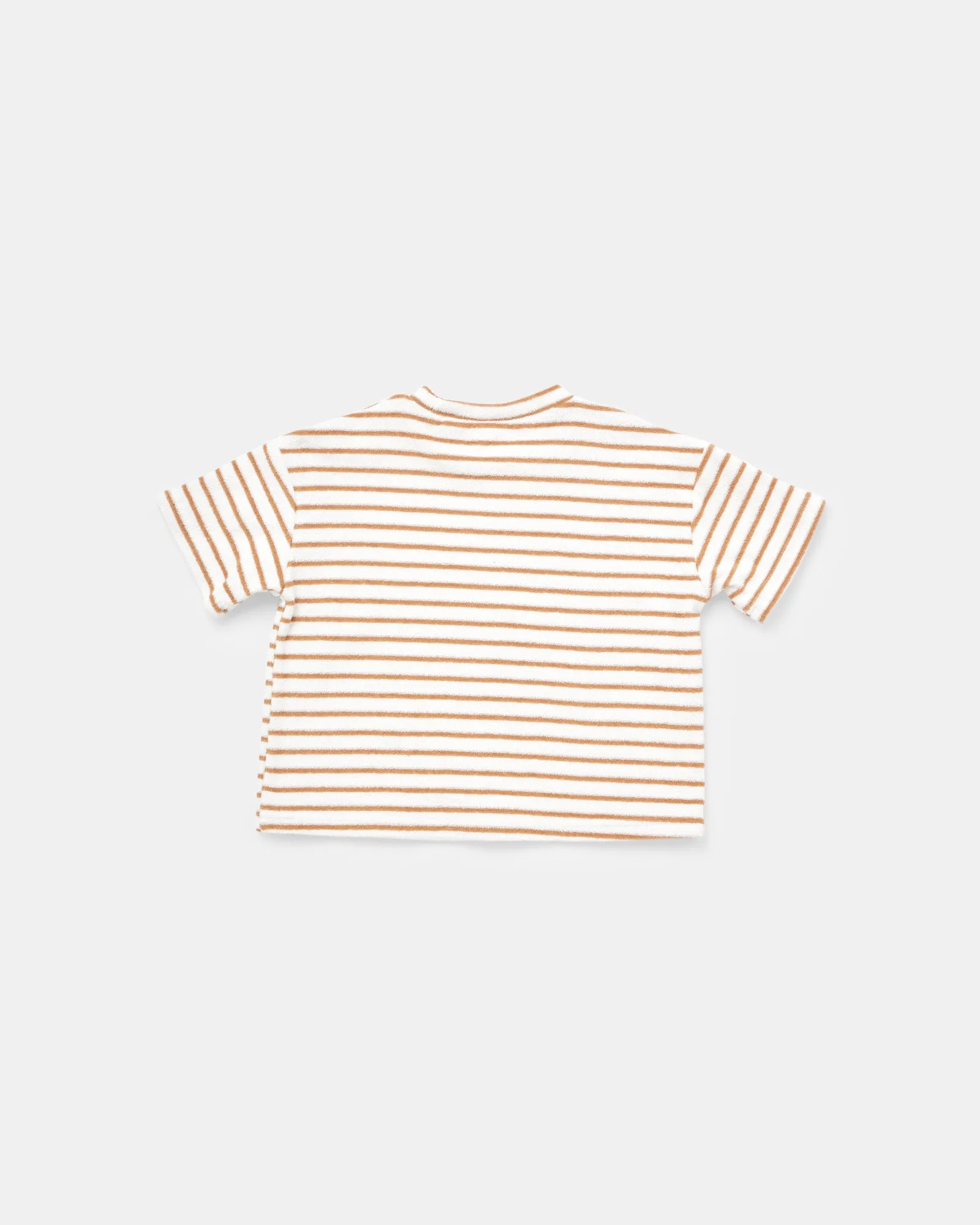 Felix Tee - Tan Stripe