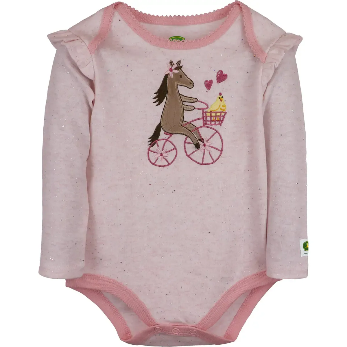 John Deere Kids Infant Girl's Joyride Bodysuit