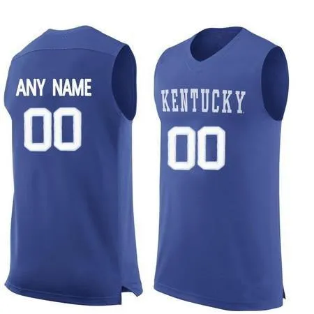 Kentucky Wildcats Customizable College Style Basketball Jersey