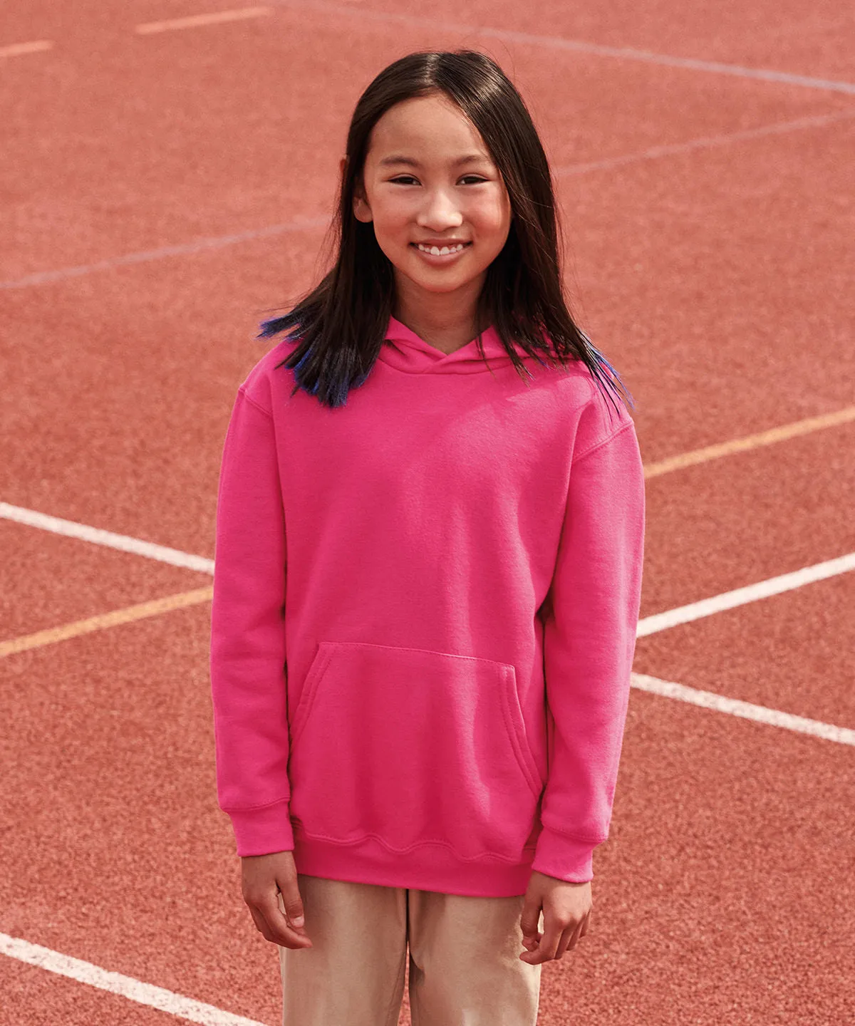 Light Pink - Kids classic hooded sweatshirt