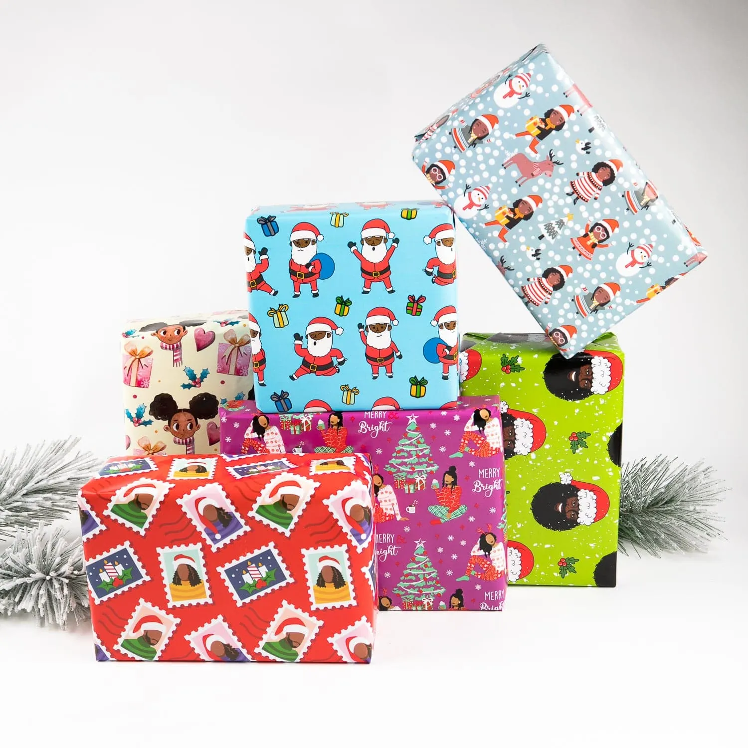 Lil Helpers Gift Wrapping Paper Roll (2-Pack Set)