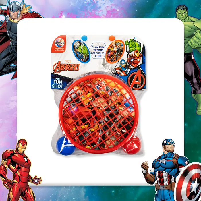 Marvel Avengers Mini Fun shot hand tennis for kids