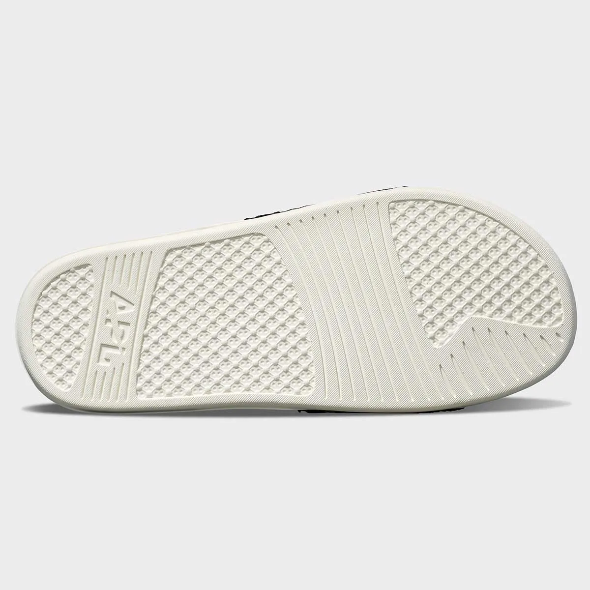 Men's Big Logo TechLoom Slide Ivory / Black