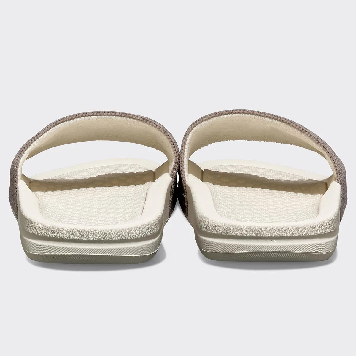 Men's Big Logo TechLoom Slide Ivory / Tundra