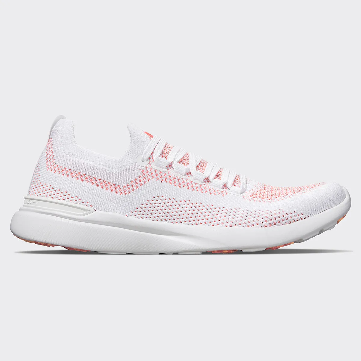 Men's TechLoom Breeze White / Magenta / Neon Peach