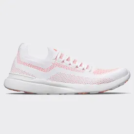 Men's TechLoom Breeze White / Magenta / Neon Peach