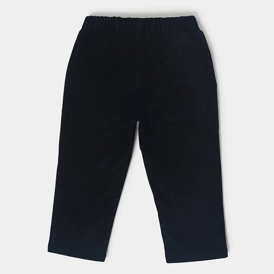 Misty Corduroy Blue Trouser Pants