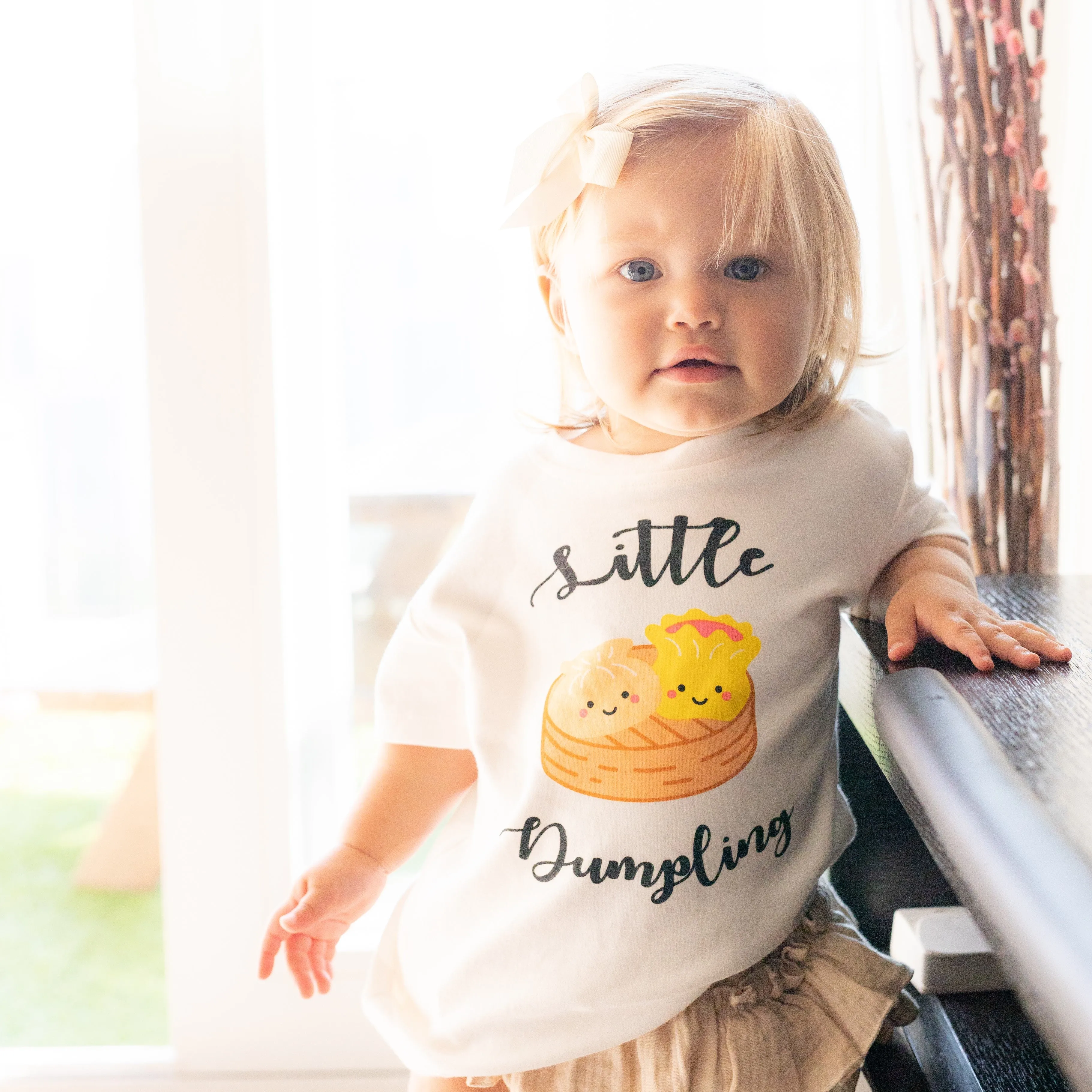 Mommy & Me Set Organic Cotton T-Shirts - Dim Sum