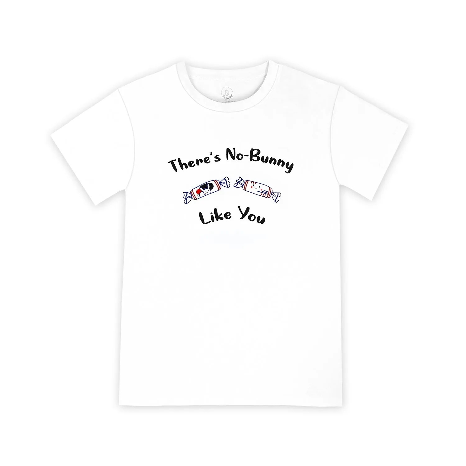 Mommy & Me Set Organic Cotton T-Shirts - White Bunny Candy