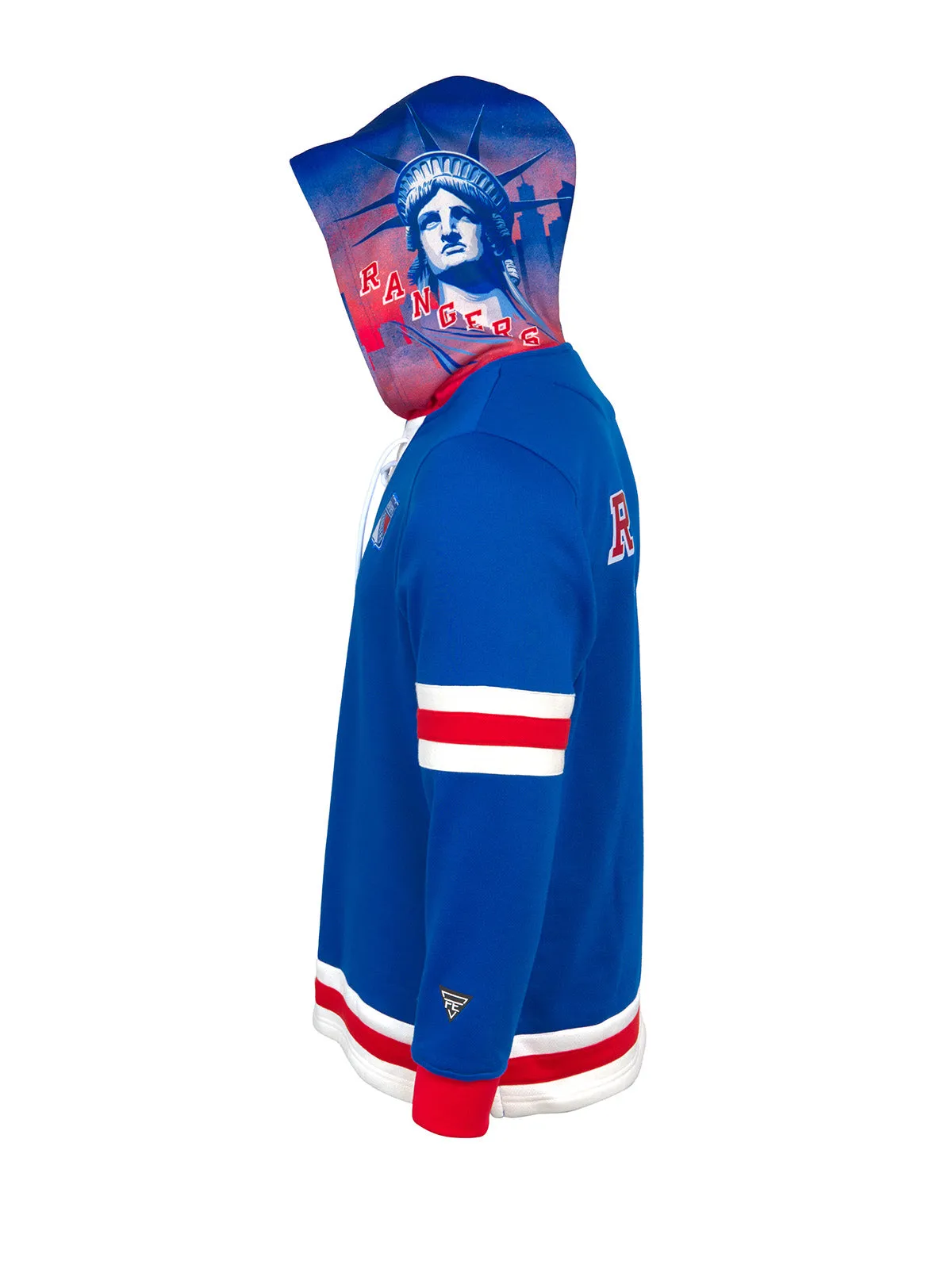 New York Rangers Lace-Up Hoodie