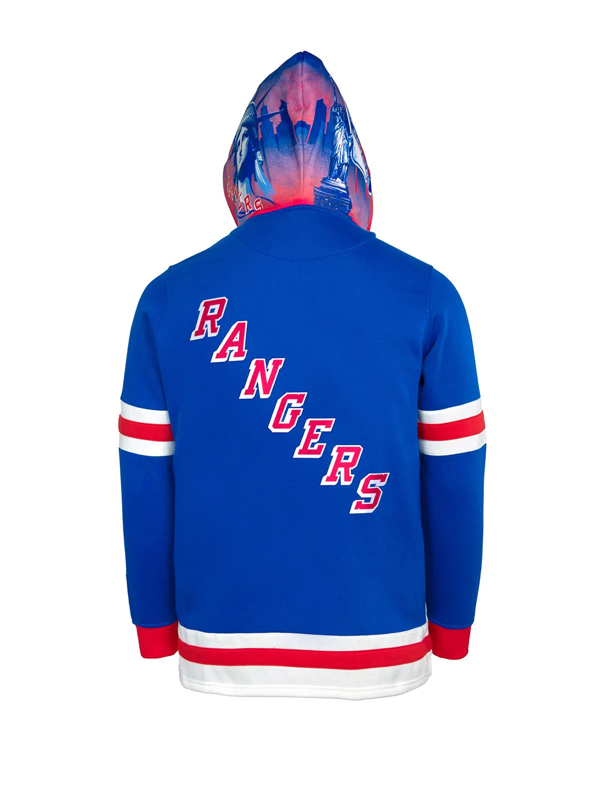 New York Rangers Lace-Up Hoodie