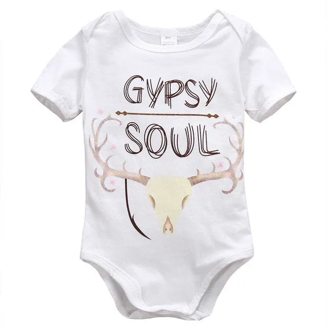 Newborn Baby Bodysuit Baby Boys Girls Clothes 0-24M Infant Kids Clothing Toddler Summer Bebes Bodysuits Playsuits One-piece