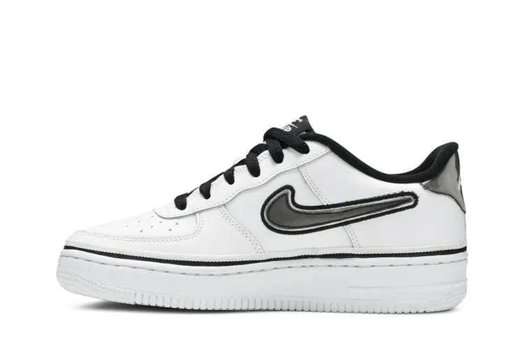 Nike Air Force 1 LV8 Sport GS 'White Black', white