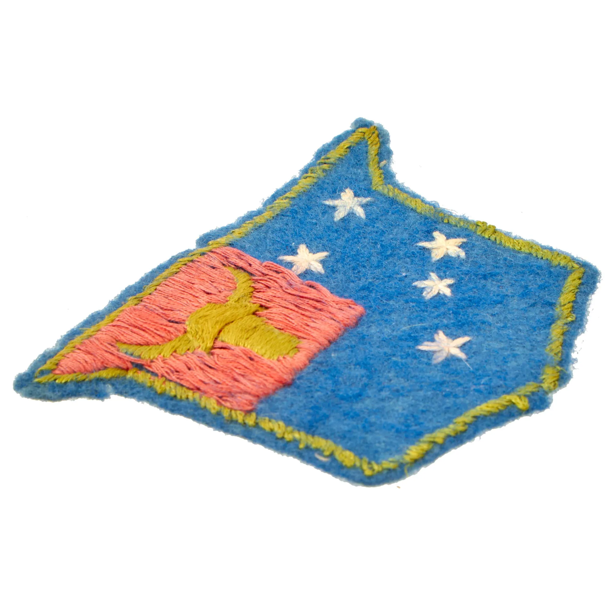 Original U.S. WWII Scarce 5217th Reconnaissance Battalion “The Philippine Airborne” Theater-Made Uniform Patch