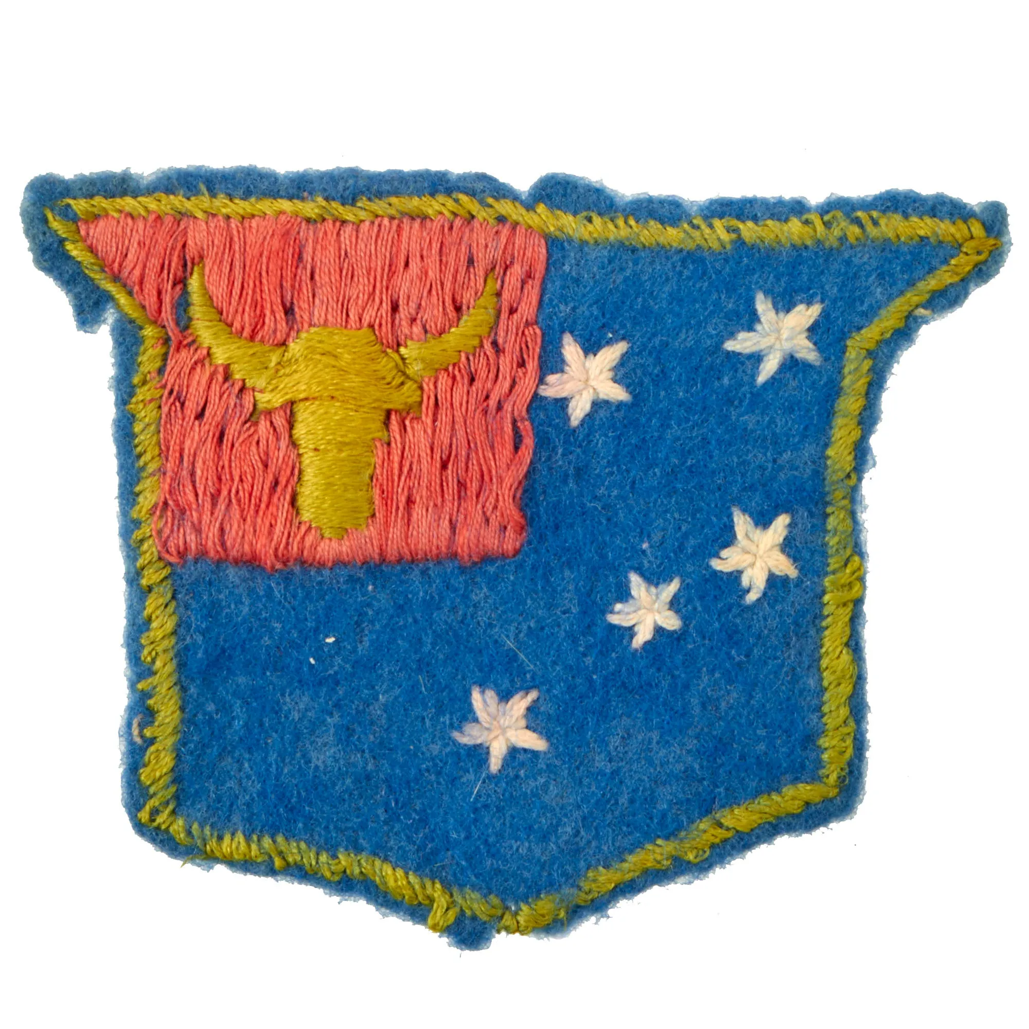 Original U.S. WWII Scarce 5217th Reconnaissance Battalion “The Philippine Airborne” Theater-Made Uniform Patch