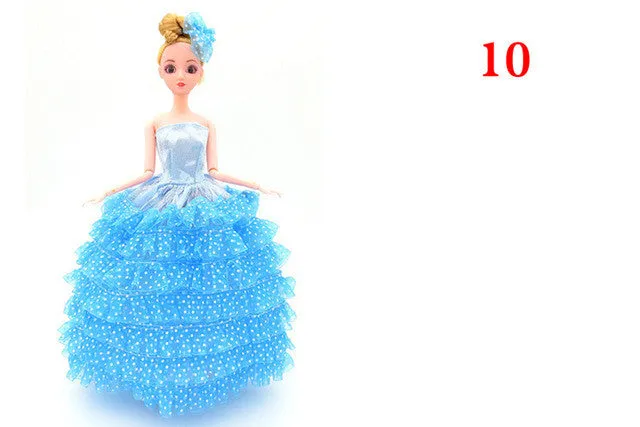 Princess Doll Clothes Dress Fashion Wedding Dress Clothing Evening Gown Clothes Doll Accessories For Toys For Girls