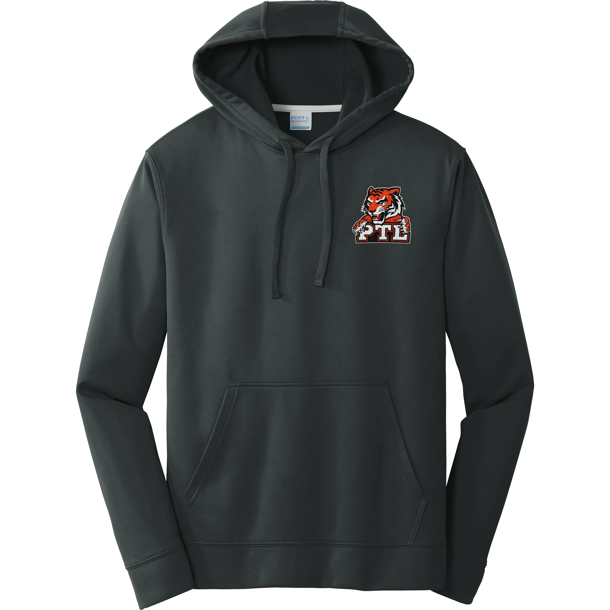 Princeton Tiger Lilies Performance Fleece Pullover Hooded Sweatshirt