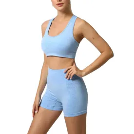 Seamless High-Waist Yoga Set