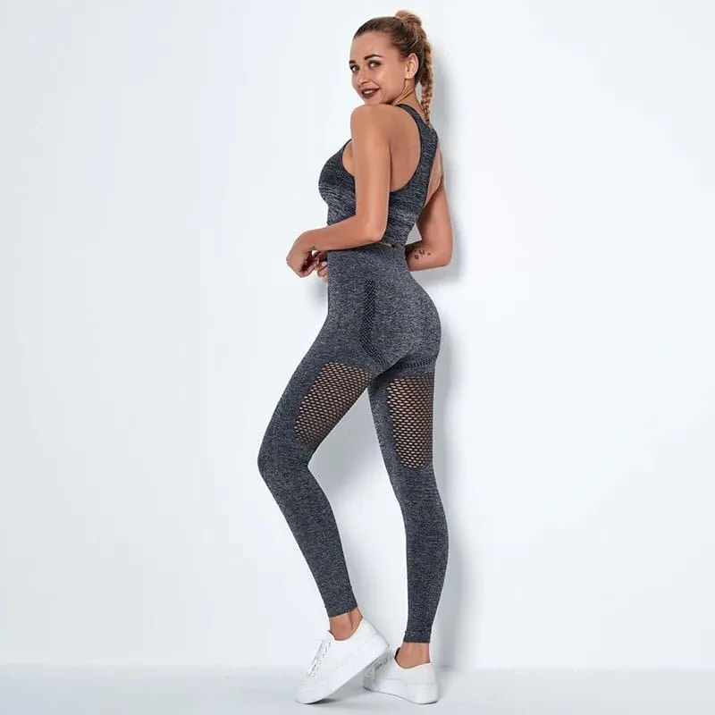 Seamless Yoga Suits for Women - Breathable & Quick Dry - High-Quality LYCRA Fabric