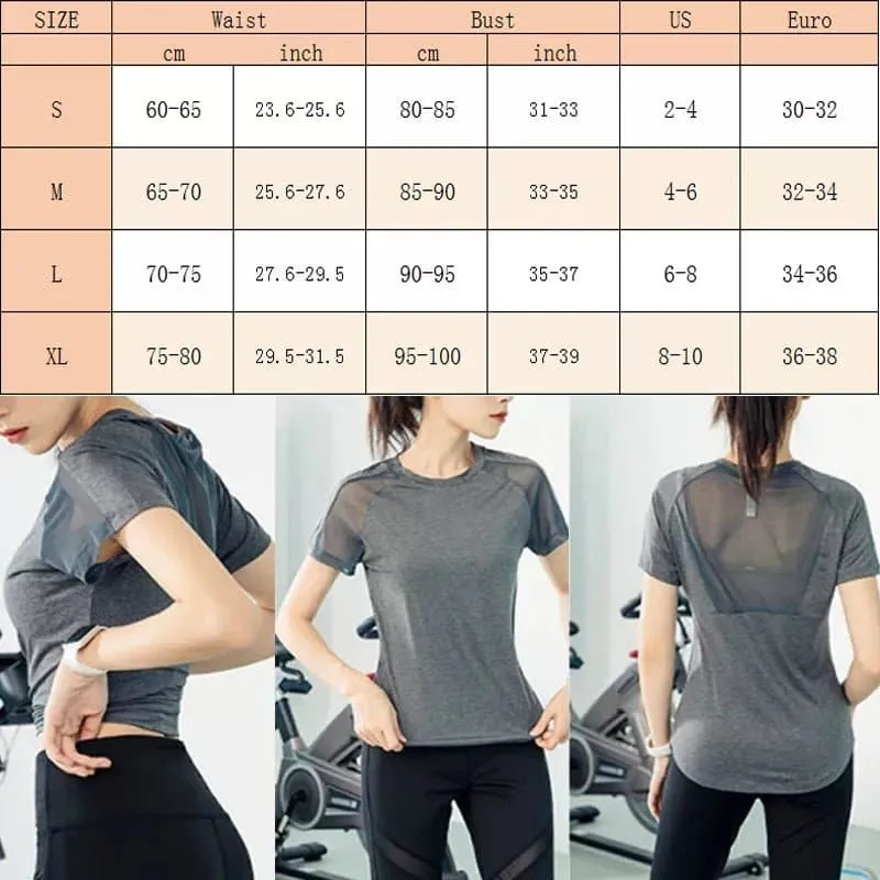 Short Sleeve Stretchy Running Shirt