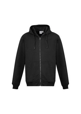 SW762M BizCollection Crew Mens Full Zip Hoodie