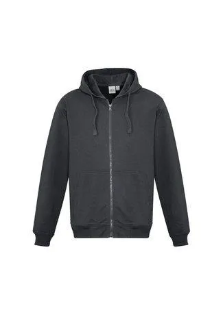 SW762M BizCollection Crew Mens Full Zip Hoodie