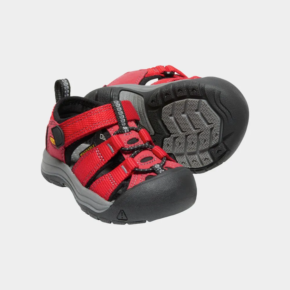 Toddler's Keen Newport H2 Color: Ribbon Red / Gargoyle