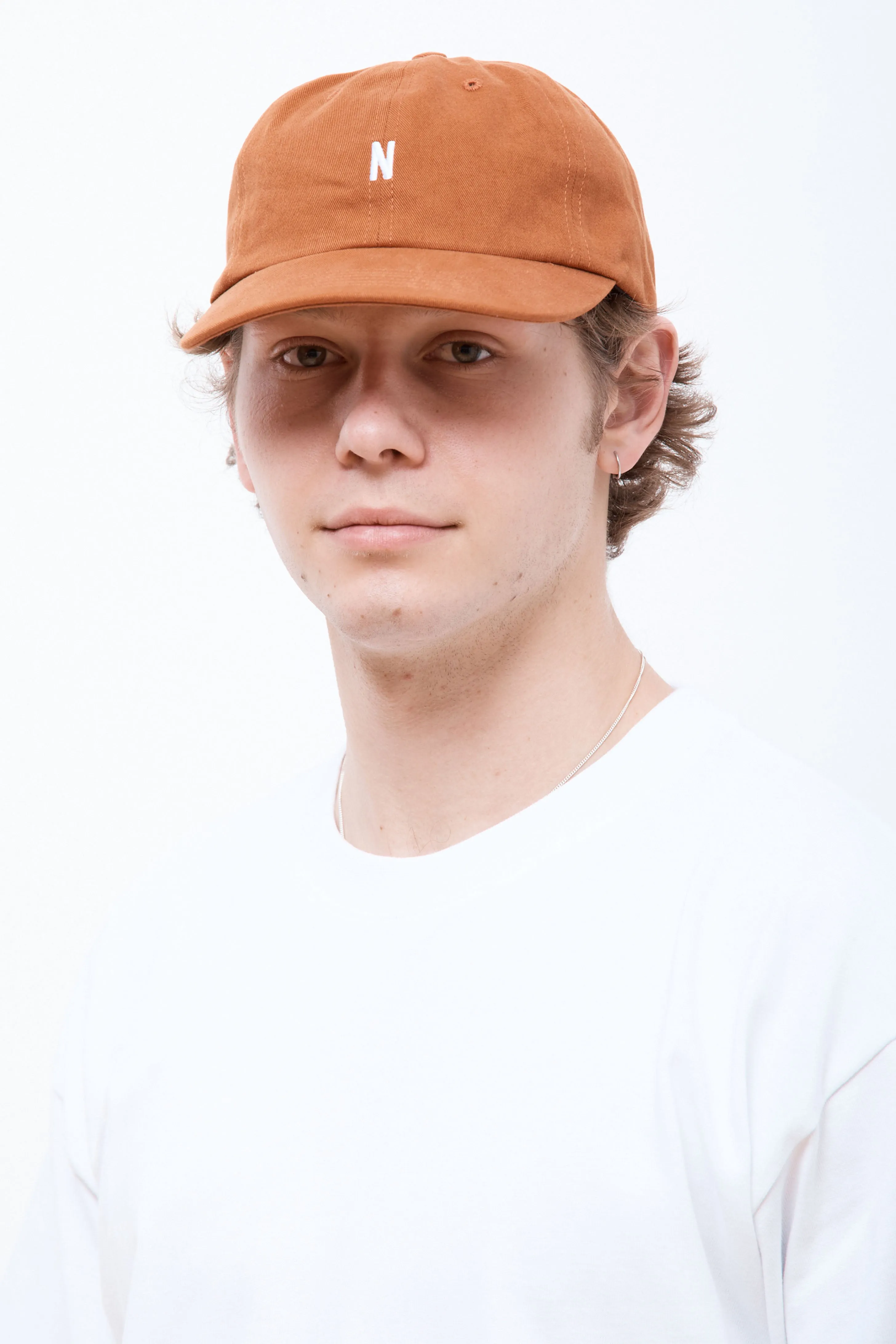 Twill Sports Cap Burnt Ochre