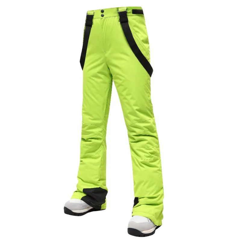 Warm Windproof Waterproof Outdoor Women's Ski Pants