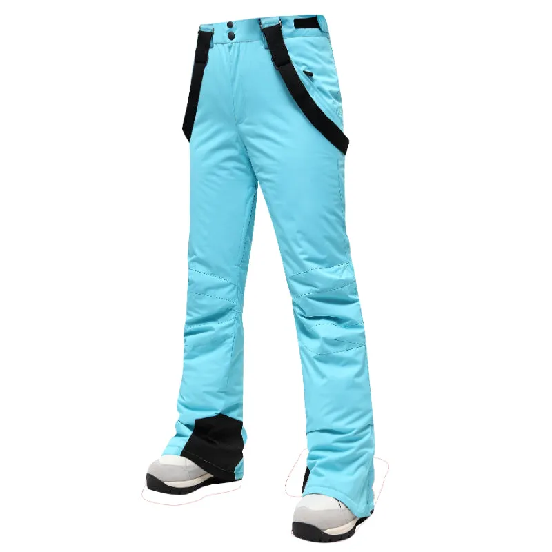 Warm Windproof Waterproof Outdoor Women's Ski Pants