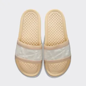 Women's Big Logo TechLoom Slide Vanilla / Alabaster / Ivory